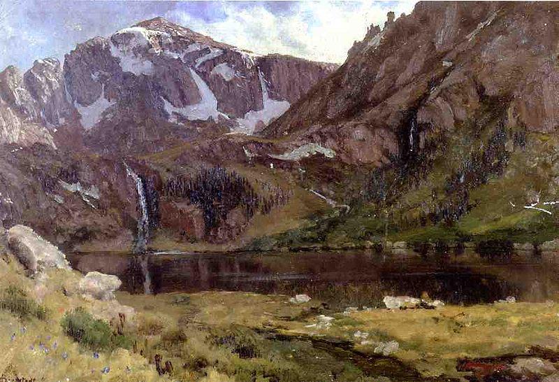 Albert Bierstadt Mountain Lake